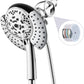 INAVAMZ Filtered Shower Head with Handheld, 2-in-1 Shower Heads with Rain Shower & Handheld Shower Head, 10-Mode Detachable Shower Head with Massage Spray