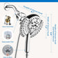 INAVAMZ Filtered Shower Head with Handheld, 2-in-1 Shower Heads with Rain Shower & Handheld Shower Head, 10-Mode Detachable Shower Head with Massage Spray