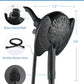 INAVAMZ 2-in-1 Shower Head with Handheld Combo, Rainfall Shower Head and 9 Spray Settings Hand Held Shower Head with Hose