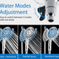 INAVAMZ 2-in-1 Shower Head with Handheld Combo, Rainfall Shower Head and 9 Spray Settings Hand Held Shower Head with Hose