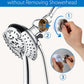 INAVAMZ Filtered Shower Head with Handheld, 2-in-1 Shower Heads with Rain Shower & Handheld Shower Head, 10-Mode Detachable Shower Head with Massage Spray