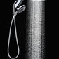 INAVAMZ 12" High Pressure Rainfall Shower Head with Detachable Handheld Set, 60" Hose, 9 Spray Setting,Silver Chrome