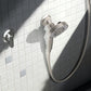 INAVAMZ 12" Rain Shower Head and Handheld Combo, 360° Adjustable Wall Mount, 3+8+1 Spray Modes, Magnetic Dock, Power Jet, 60" Hose,Nickel