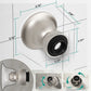 INAVAMZ 12" Rain Shower Head and Handheld Combo, 360° Adjustable Wall Mount, 3+8+1 Spray Modes, Magnetic Dock, Power Jet, 60" Hose,Nickel