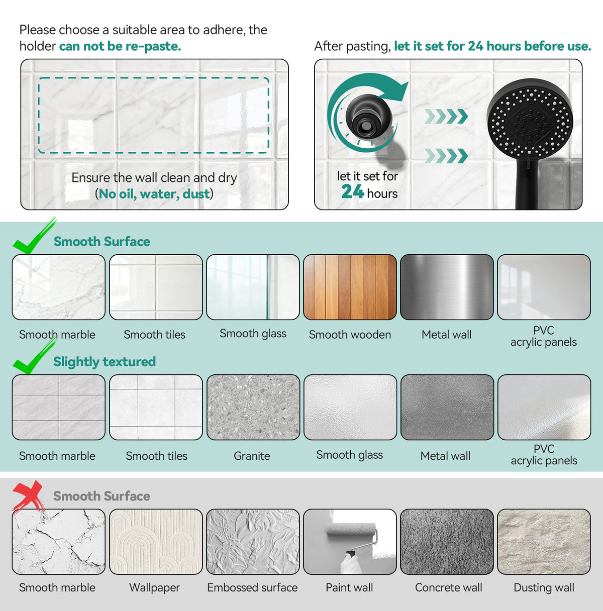 INAVAMZ 12" Rain Shower Head and Handheld Combo, 360° Adjustable Wall Mount, 3+8+1 Spray Modes, Magnetic Dock, Power Jet, 60" Hose, Black