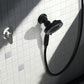 INAVAMZ 12" Rain Shower Head and Handheld Combo, 360° Adjustable Wall Mount, 3+8+1 Spray Modes, Magnetic Dock, Power Jet, 60" Hose, Black